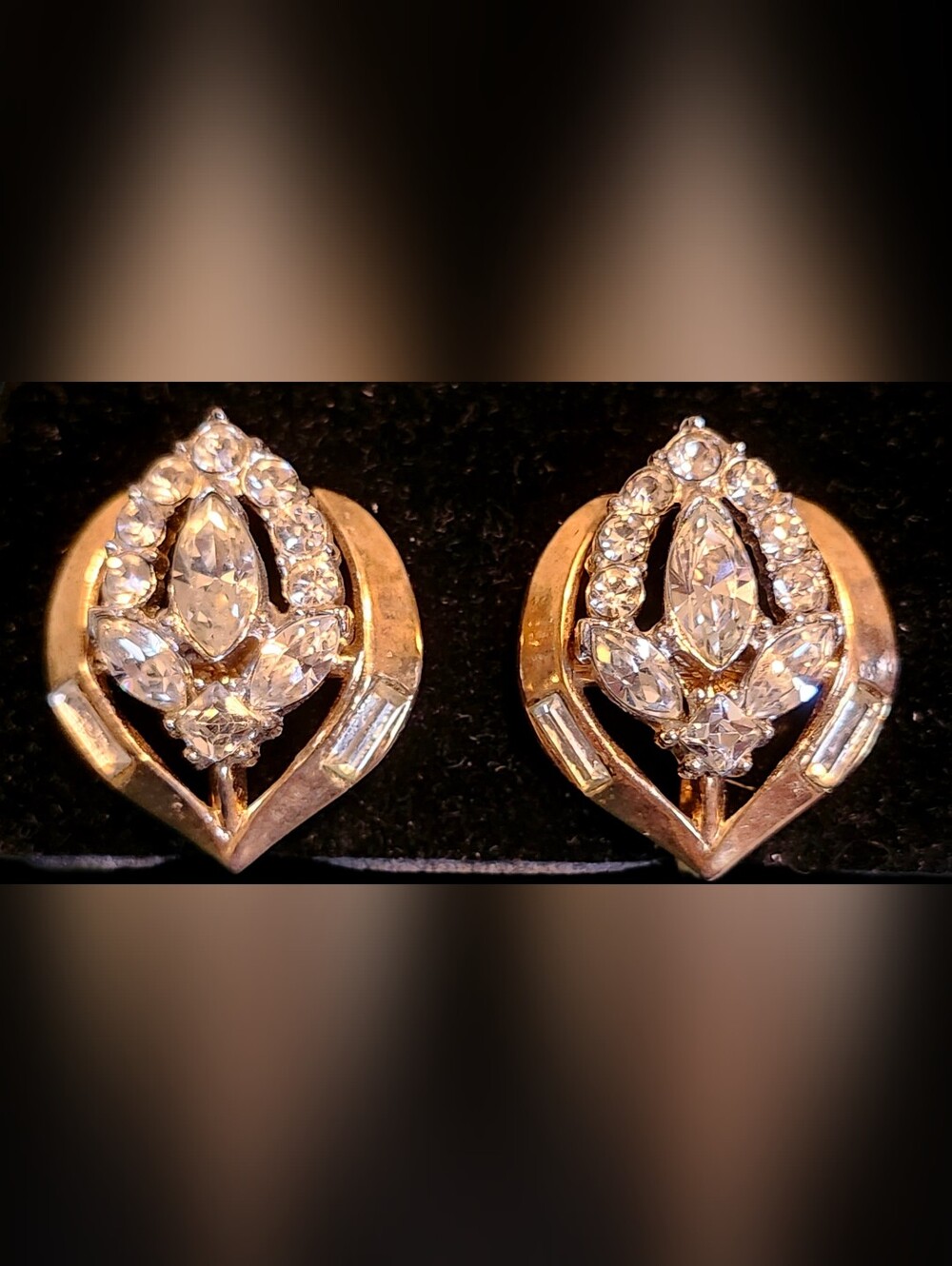 Vintage Crown Trifari Clip Ons - 1953 Flirtation Collection by Alfred Philippe